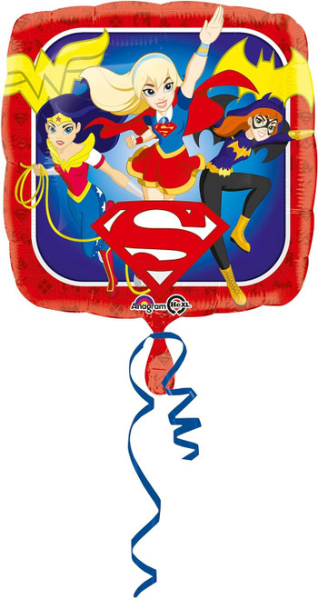 DC Super Hero Girls Comics Superhero Birthday Party Decoration 18" Mylar Balloon