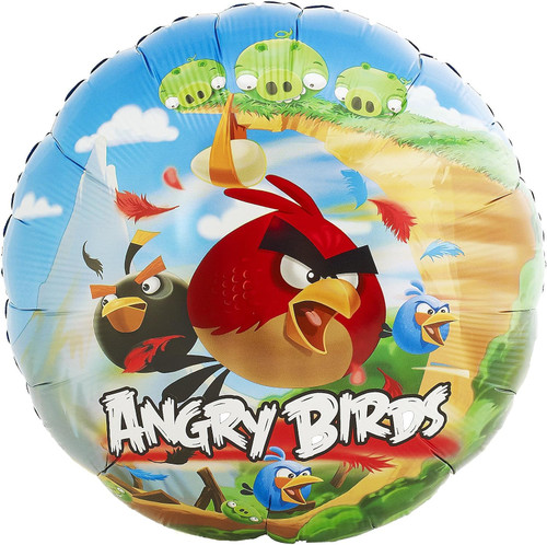 Angry Birds Game Rovio Kids Birthday Party Decoration Foil 18" Mylar Balloon