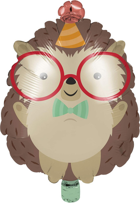 Hedgehog Cute Animal Pet Kids Birthday Party Decoration 23" Shaped Mylar Balloon