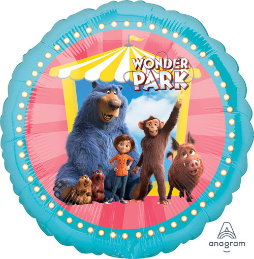 Wonder Park Movie Nickelodeon Kids Birthday Party Decoration 17" Mylar Balloon