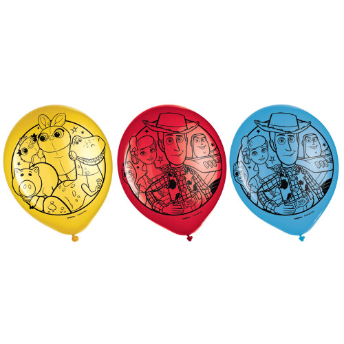 Toy Story 4 Movie Disney Pixar Kids Birthday Party Decoration Latex Balloons