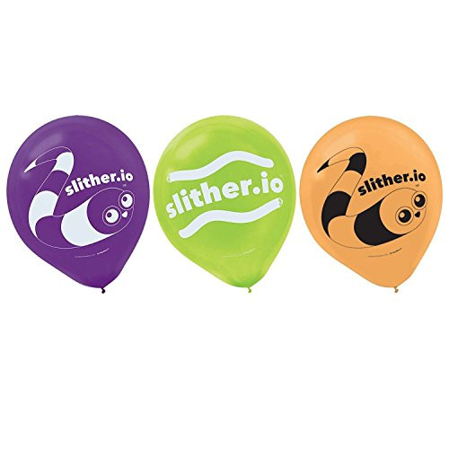 Slither.io Slither Snake Video Game Birthday Party Decoration Latex Balloons
