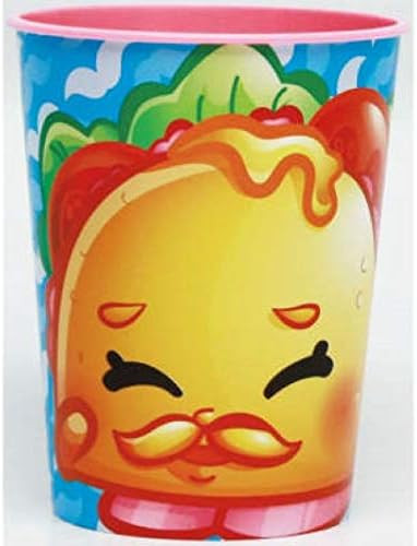 Shopkins Moose Toys Kids Birthday Party Favor 16 oz. Plastic Cup TACO TERRIE