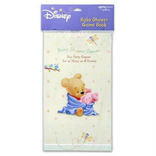 Winnie the Pooh Bear Baby Shower Disney Cute Party Activity Games Game Book