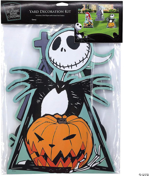 Nightmare Before Christmas Birthday Halloween Party Lawn Yard Decoration Kit