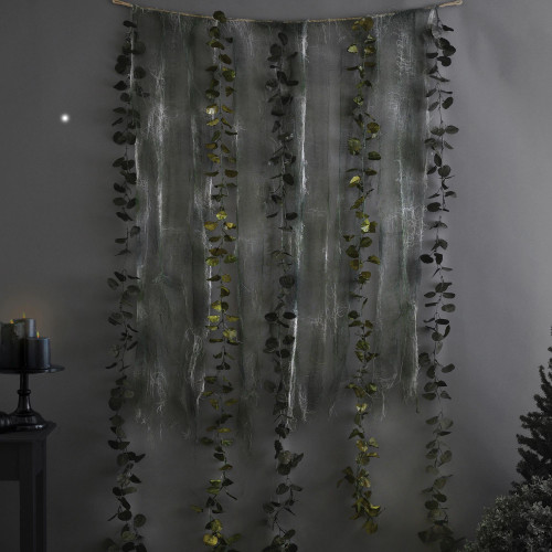 Mutated Forest Haunted House Halloween Party Decoration Hanging Backdrop