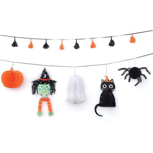 Spooky Friends Haunted House Halloween Party Decoration 2 ct. Banner Kit