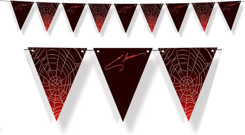Elvira Haunted House Halloween Party Hanging Decoration Pennant Banner