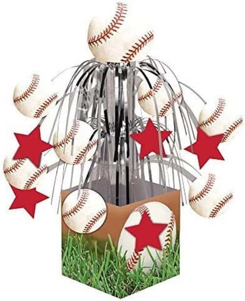 Sports Fanatic Baseball Fan Banquet Birthday Party Decoration Centerpiece