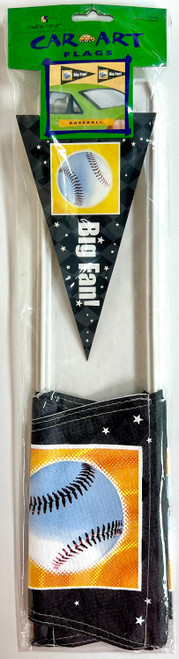 Championship Baseball Sports Party Decoration Car Art Truck Auto Window Flags