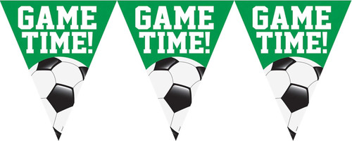 Goal Getter Soccer Sports Banquet Theme Party Decoration Pennant Banner