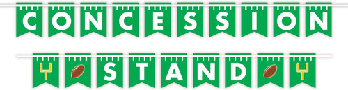 Concession Stand Streamer Football Sports Banquet Theme Party Hanging Decoration