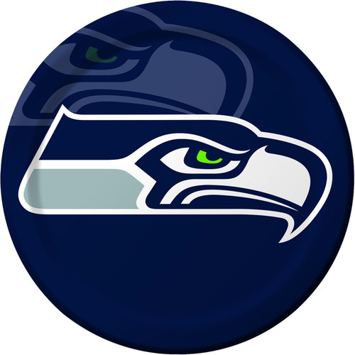 Seattle Seahawks NFL Pro Football Sports Banquet Party 8.75" Paper Dinner Plates