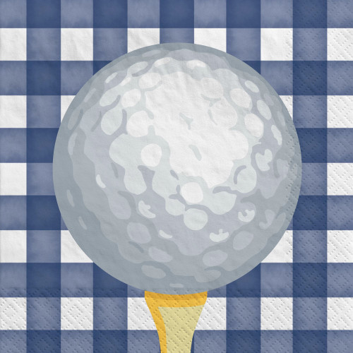 Fore! Hole In One Golf Retirement Sports Banquet Party Paper Luncheon Napkins