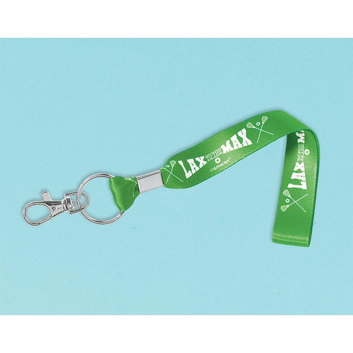 Crosse Check Lacrosse Sports Fan Banquet Theme Party Favor Gift Lanyards