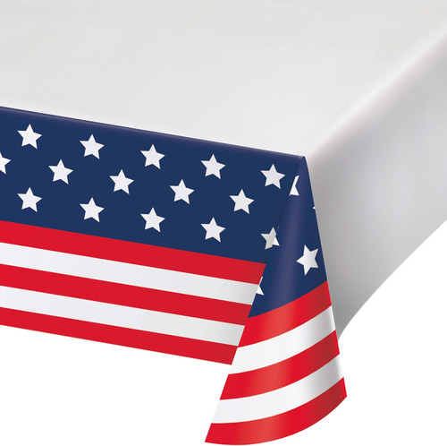 Peace Patriotism USA Patriotic July 4th Theme Party Decoration Paper Tablecover