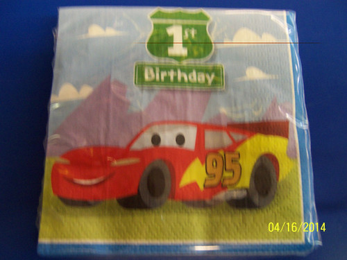 Disney's Cars 1st Birthday BN