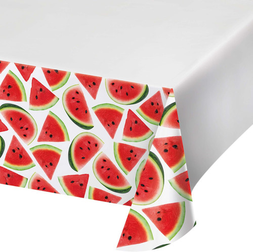 Marvelous Melon Watermelon Summer Luau Theme Party Decoration Paper Tablecover