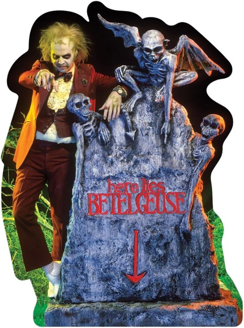 Beetlejuice Movie Ghost Birthday Halloween Party Favor Scrapbook Decal Sticker