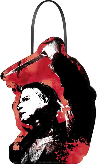 Halloween II Movie Party Hanging Decoration Michael Myers Mini Cardboard Sign