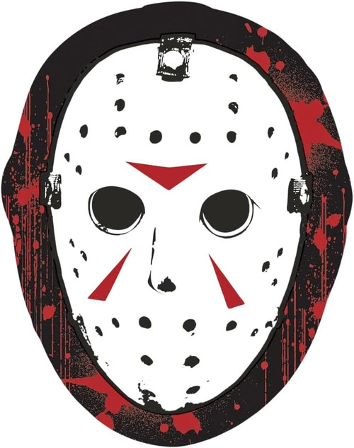 Friday the 13th Jason Voorhees Haunted House Halloween Party Favor Gift Sticker