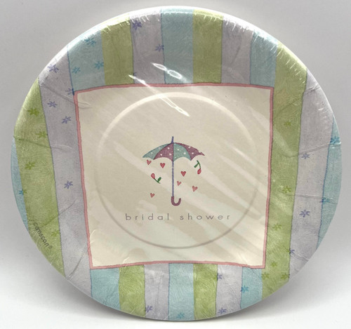Celebration of Love Bridal Shower Wedding Engagement Party 7" Dessert Plates