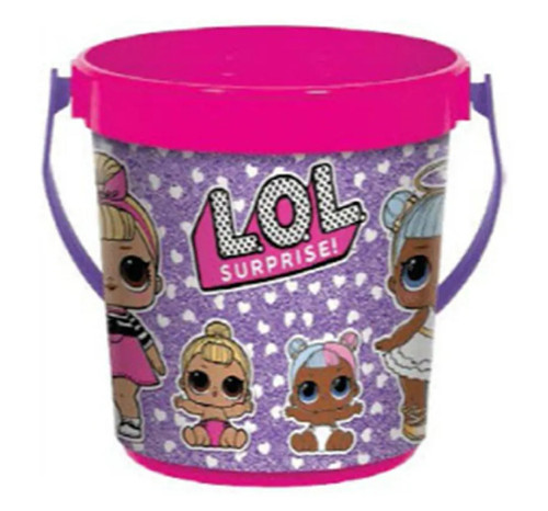 LOL Surprise Doll Toy Cute Girls Kids Birthday Party Favor Plastic Bucket