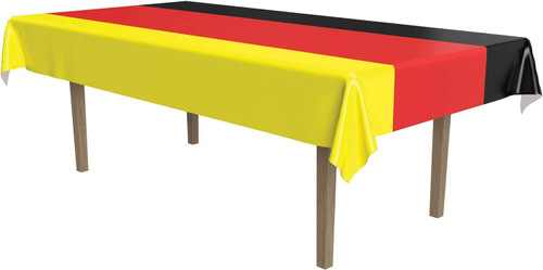 German Flag Beer Garden Oktoberfest Theme Party Decoration Plastic Tablecover