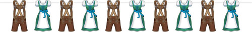 Oktoberfest German Beer Garden Bavarian Theme Party Decoration Streamer