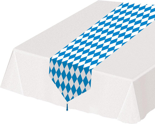 Oktoberfest German Beer Garden Bavarian Theme Party Decoration Table Runner
