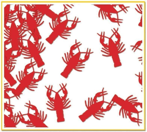 Crawfish Cookout Boil Summer Luau Theme Party Table Decoration Confetti