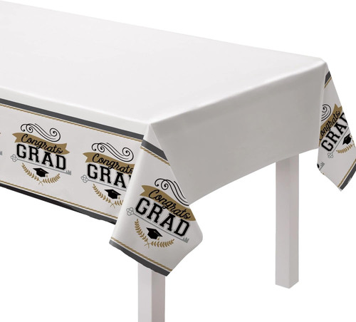 Achievement Is Key Congrats Grad Graduation Party Decoration Plastic Tablecovers
