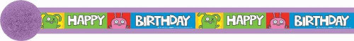 Uglydoll Ugly Dolls Cartoon Kids Birthday Party Decoration Crepe Paper Streamer