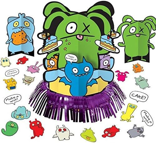 Uglydoll Ugly Dolls Cartoon Kids Birthday Party Centerpiece Table Decorating Kit