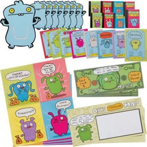 Uglydoll Ugly Dolls Cartoon Kids Birthday Party Value 48 pc. Favor Pack