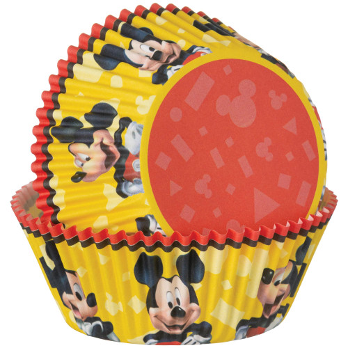 Mickey Mouse Disney Cartoon Kids Birthday Party Decoration Cupcake Baking Cups
