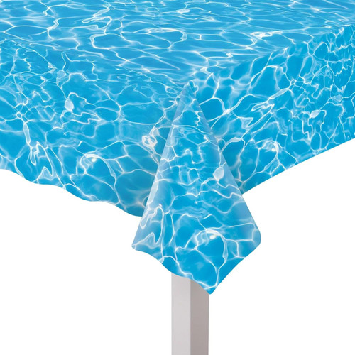 Pool Party Summer Luau Beach Theme Party Decoration Plastic Tablecover