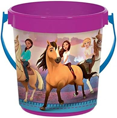 Spirit Riding Free DreamWorks Horse Kids Birthday Party Favor Plastic Bucket