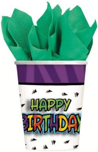 Still Wild At... Animal Print Over the Hill Birthday Party 9 oz. Paper Cups