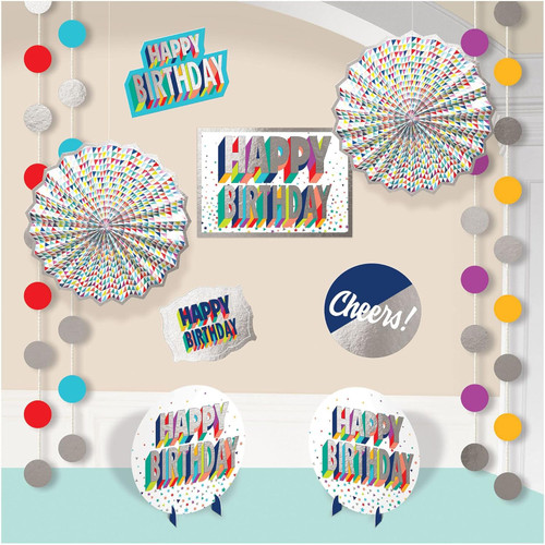 Here's to Your Birthday Over the Hill Party Hanging Room Decorating Kit
