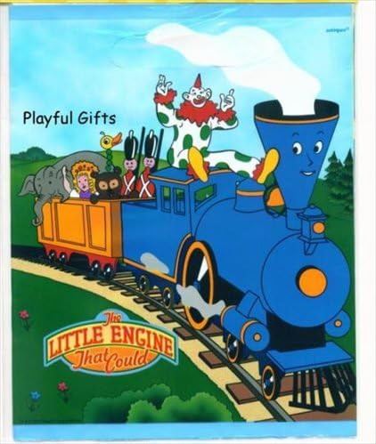 The Little Engine That Could Train Kids Birthday Party Favor Sacks Loot Bags