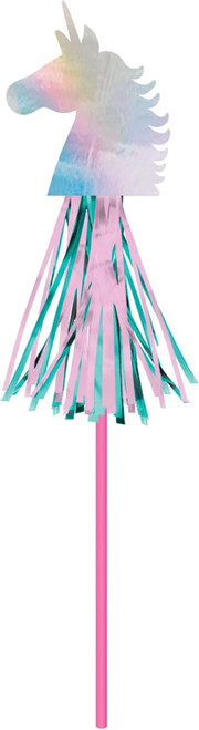 Enchanted Unicorn Fantasy Girls Cute Kids Birthday Party Favor Plastic Wands