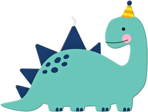 Dino-Mite Dinosaur Jurassic Kids Birthday Party Decoration Molded Cake Candle