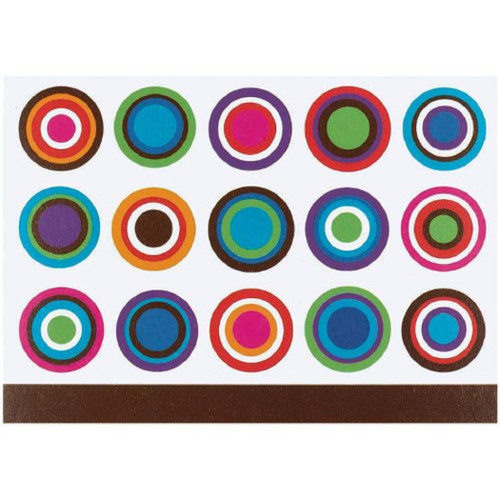 Graphic Flair Modern Adult Birthday Party Thank You Notes Cards w/Envelopes