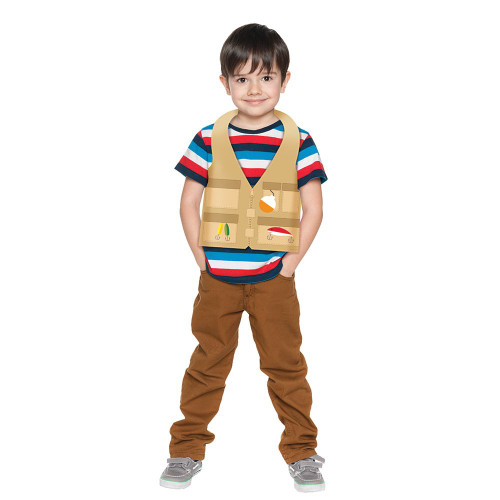 Camp Out Camp Fire Scouts Kids Theme Birthday Party Favor Toy Gift Vests