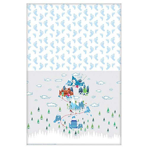 Smallfoot Movie Warner Yeti Bigfoot Birthday Party Decoration Paper Tablecover