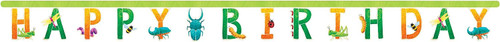 Birthday Bugs Insect Animal Kids Birthday Party Decoration Jointed Banner