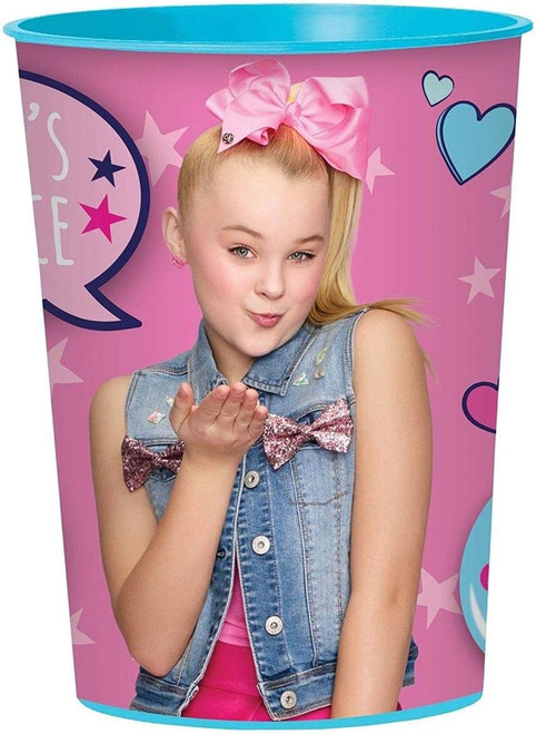 JoJo Siwa Nickelodeon Nick Jr Pop Star Birthday Party Favor 16 oz. Plastic Cup
