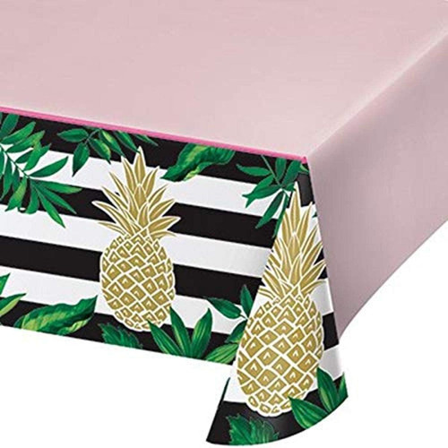 Pineapple Wedding Summer Luau Beach Theme Party Decoration Plastic Tablecover