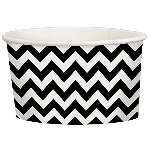 Chevron Polka Dot Modern Theme Birthday Party 9.5 oz Paper Treat Cups 15 COLORS